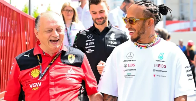 Lewis Hamilton’s Monumental Shift to Ferrari: A New Era Begins in 2025.