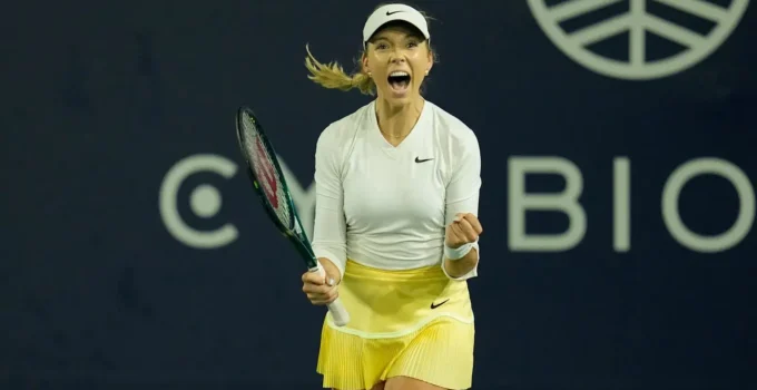 Katie Boulter’s Stellar Ascent: Clinching Her First WTA 500 Final and Soaring into the Top 40.