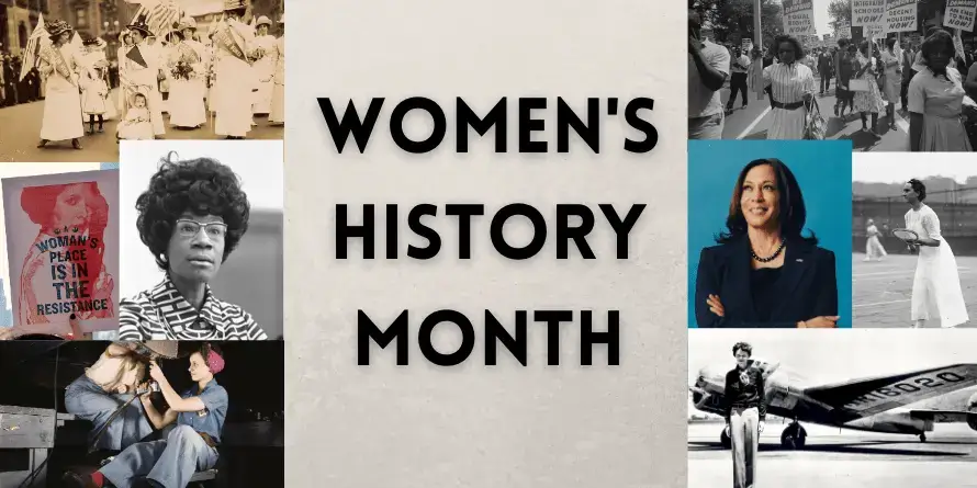 women throughout history as we honor Women's History Month 2024