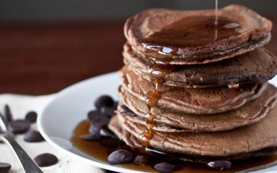 Chocolate Pancakes Perfect for Breakfast or Dessert Delights