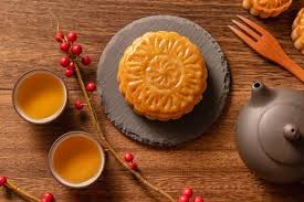 Mooncake China Manis