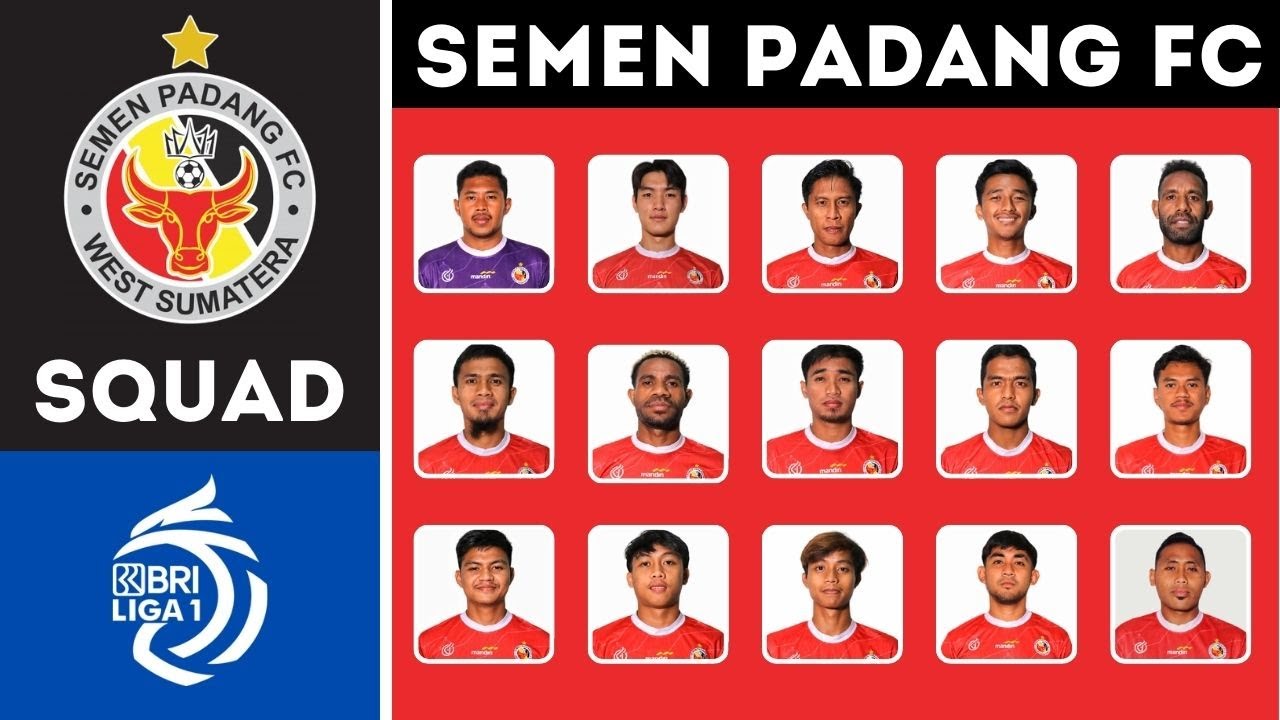 skuad kedalaman Semen Padang FC