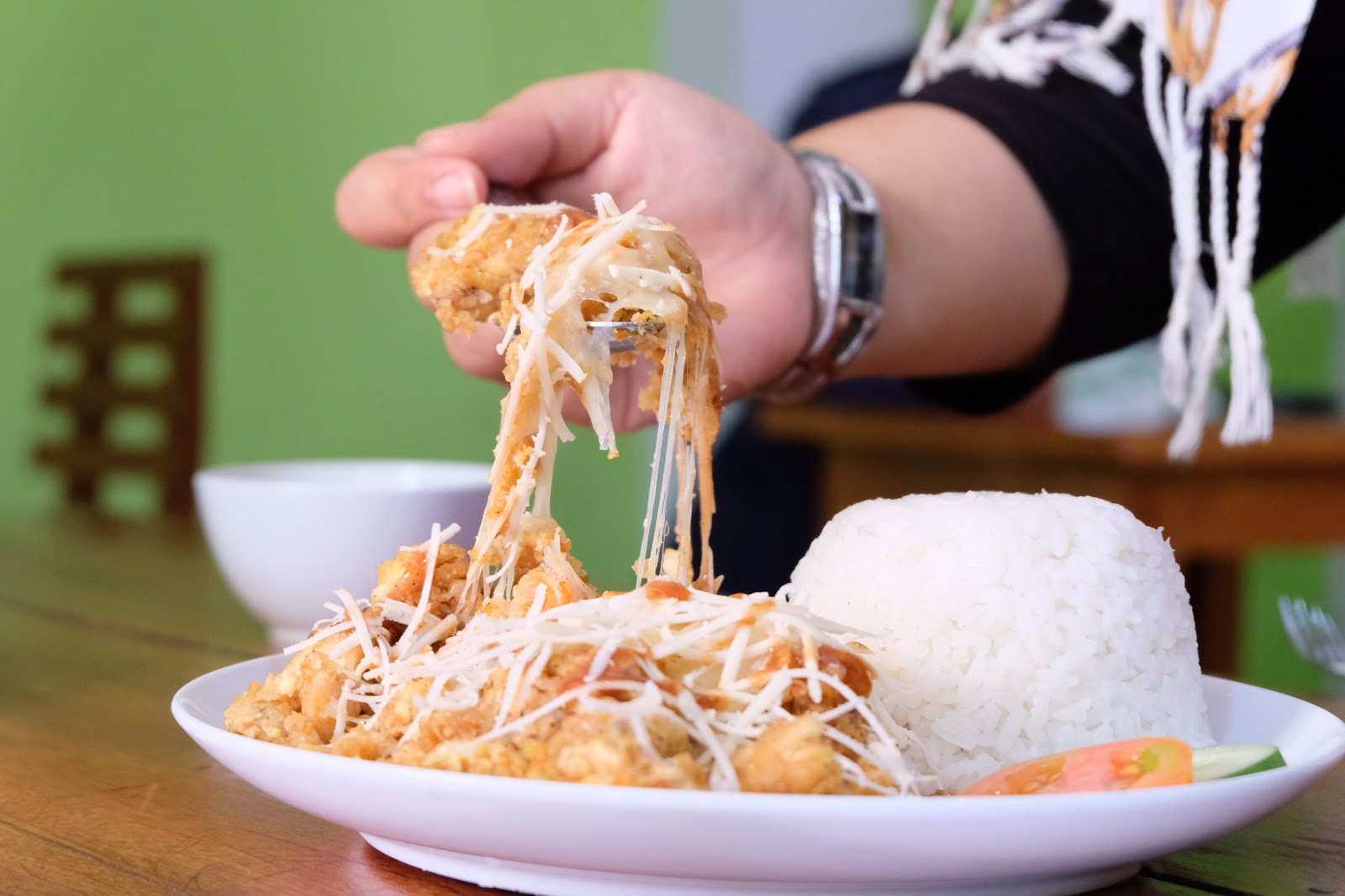 Ayam Geprek Mozzarella