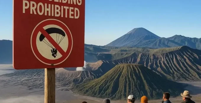 Paralayang Gunung Bromo: Sensasi Terbang di Atas Kawah Legendaris