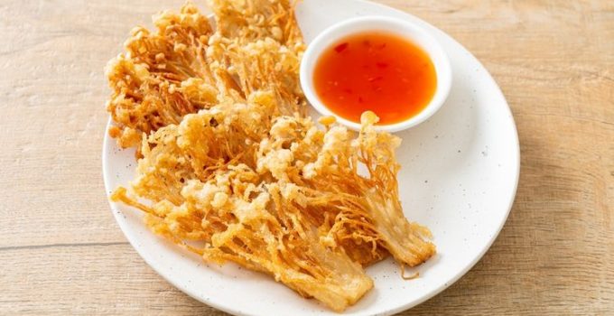 Enoki Goreng Tepung: Camilan Ringan yang Menggoda Selera