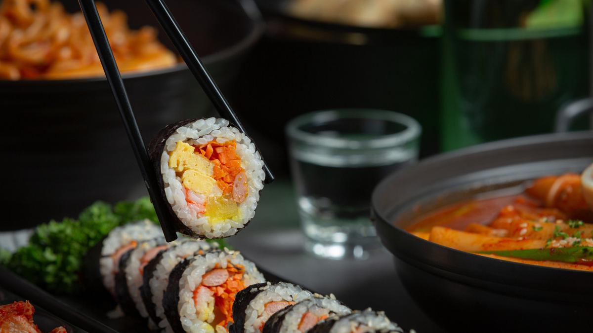 Kimbab Bulgogi Bayam