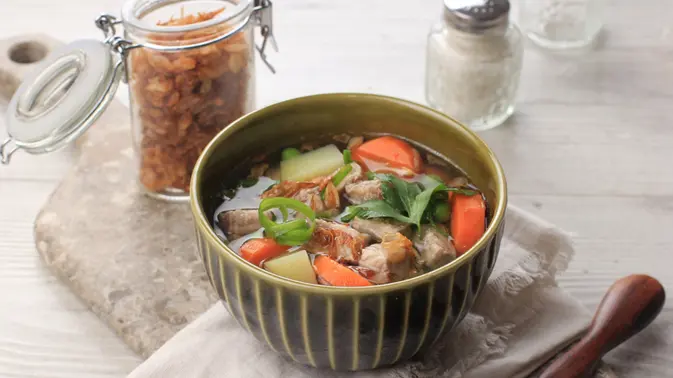 Sop Bakso Kembang Tahu