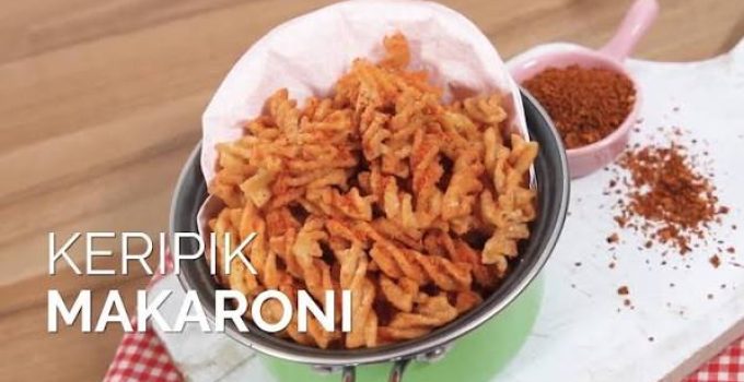 Camilan Makaroni Spiral, Kudapan Renyah yang Selalu Berhasil Menghidupkan Suasana